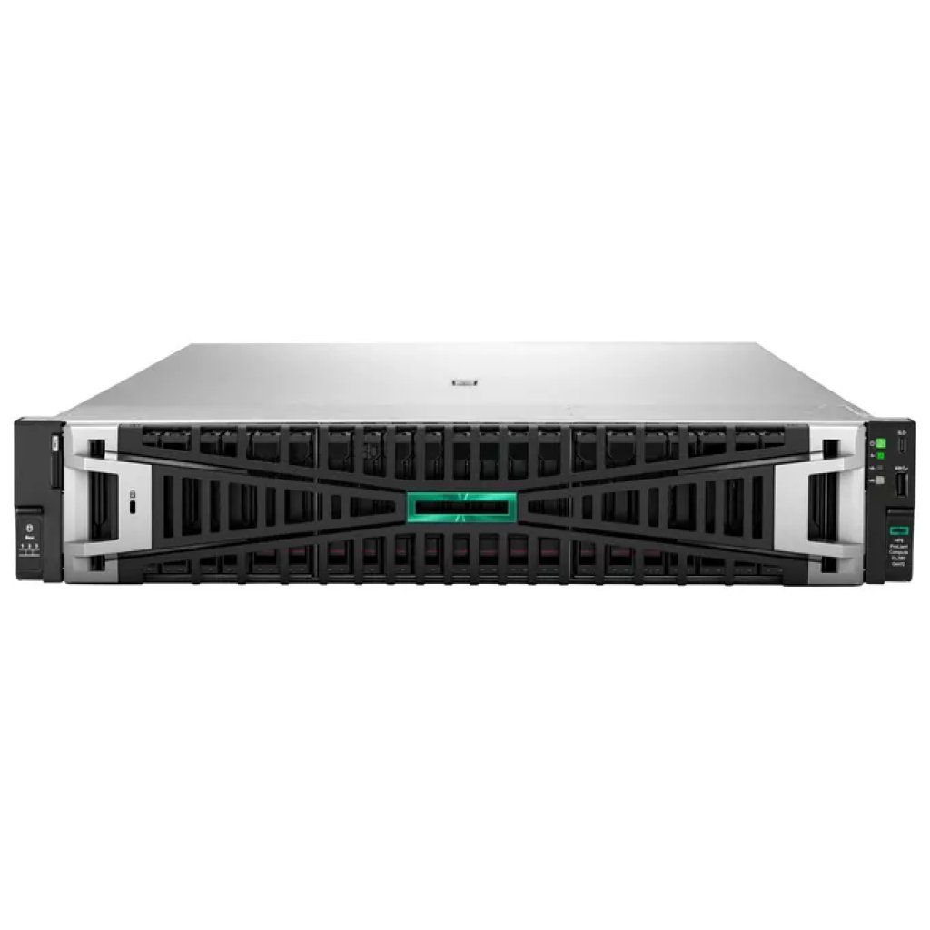 HPE ProLiant Compute DL380 Gen12 Server, Xeon 6517P, 64 GB DDR5, 8SFF HPE ProLiant Compute DL380 Gen12 Server, Xeon 6517P, 64 GB DDR5, 8SFF