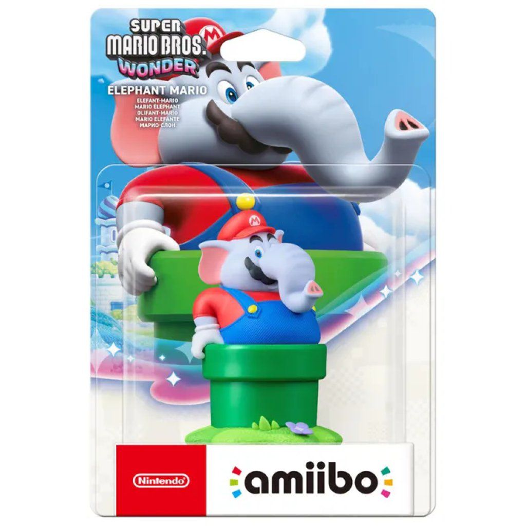 Nintendo amiibo Mario Elefante – Super Mario Bros. Wonder Nintendo amiibo Mario Elefante – Super Mario Bros. Wonder