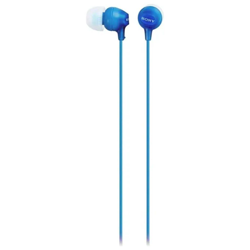Sony MDR-EX15APLI Auricolari In-Ear con Microfono, Blu Sony MDR-EX15APLI Auricolari In-Ear con Microfono, Blu