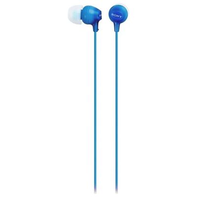 Sony MDR-EX15APLI Auricolari In-Ear con Microfono Blu Sony MDR-EX15APLI Auricolari In-Ear con Microfono Blu