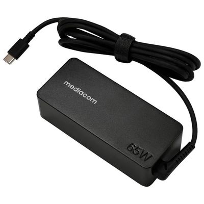 Mediacom MD-A180 Alimentatore Universale 65 W Nero