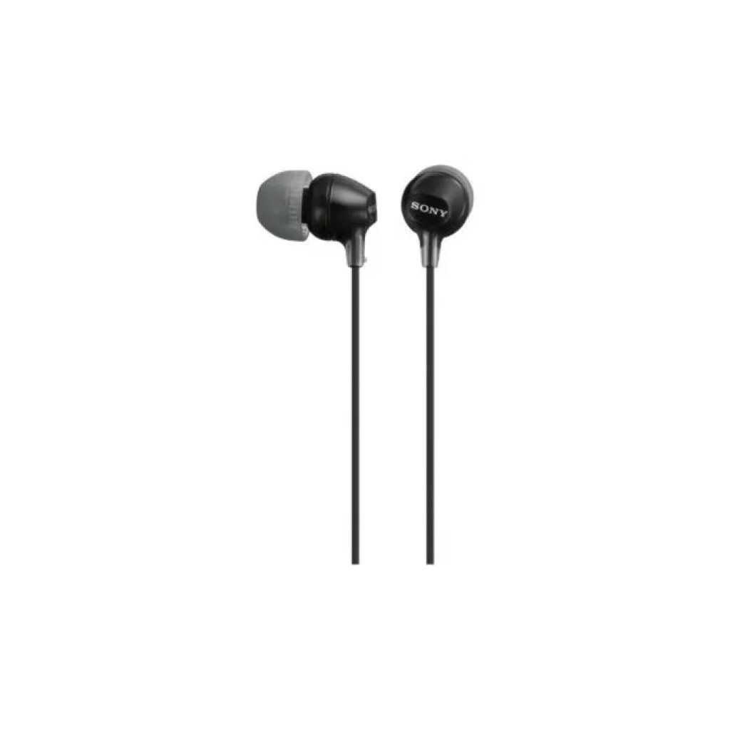 Sony MDR-EX15APB Auricolari In-Ear con Microfono, Nero Sony MDR-EX15APB Auricolari In-Ear con Microfono, Nero