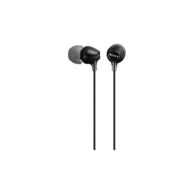 Sony MDR-EX15APB Auricolari In-Ear con Microfono, Nero
