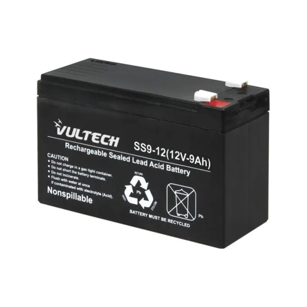 Vultech Batteria Ermetica al Piombo per UPS 12V 9Ah