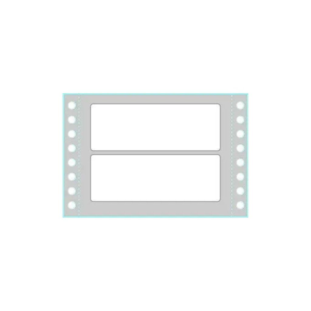 TICO TAB1-1003 Etichette a Modulo Continuo 100 x 36,2 mm, Bianche, 4.000 Pezzi