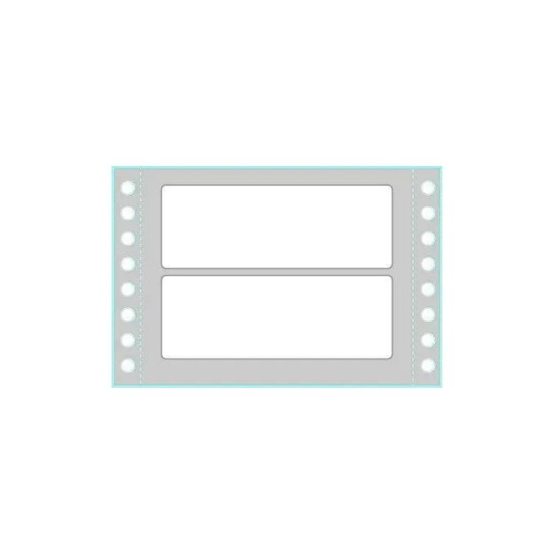 TICO TAB1-1003 Etichette a Modulo Continuo 100 x 36,2 mm, Bianche, 4.000 Pezzi