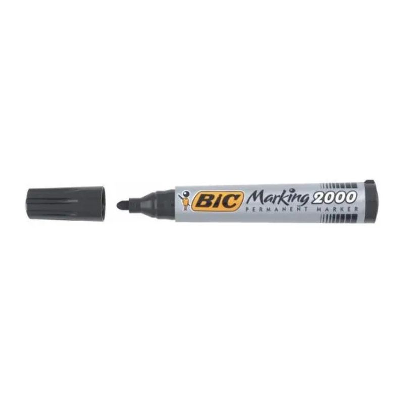 BIC Marking 2000 Pennarelli Permanenti Neri – 12 Pezzi