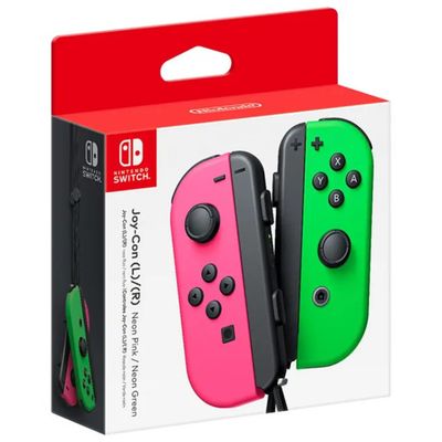 Nintendo Joy-Con 2 Wireless per Switch 2 – Nero, Rosa e Verde Chiaro Nintendo Joy-Con 2 Wireless per Switch 2 – Nero, Rosa e Verde Chiaro
