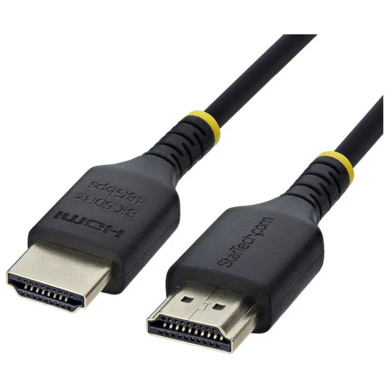 StarTech Cavo HDMI 2.1 Ultra High Speed 8K 60Hz, 50 cm, Nero StarTech Cavo HDMI 2.1 Ultra High Speed 8K 60Hz, 50 cm, Nero