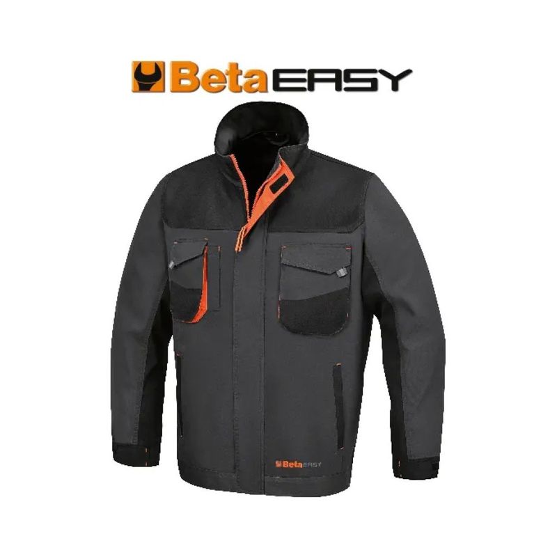 Beta Tools 7909G – Giacca da lavoro grigia, taglia L