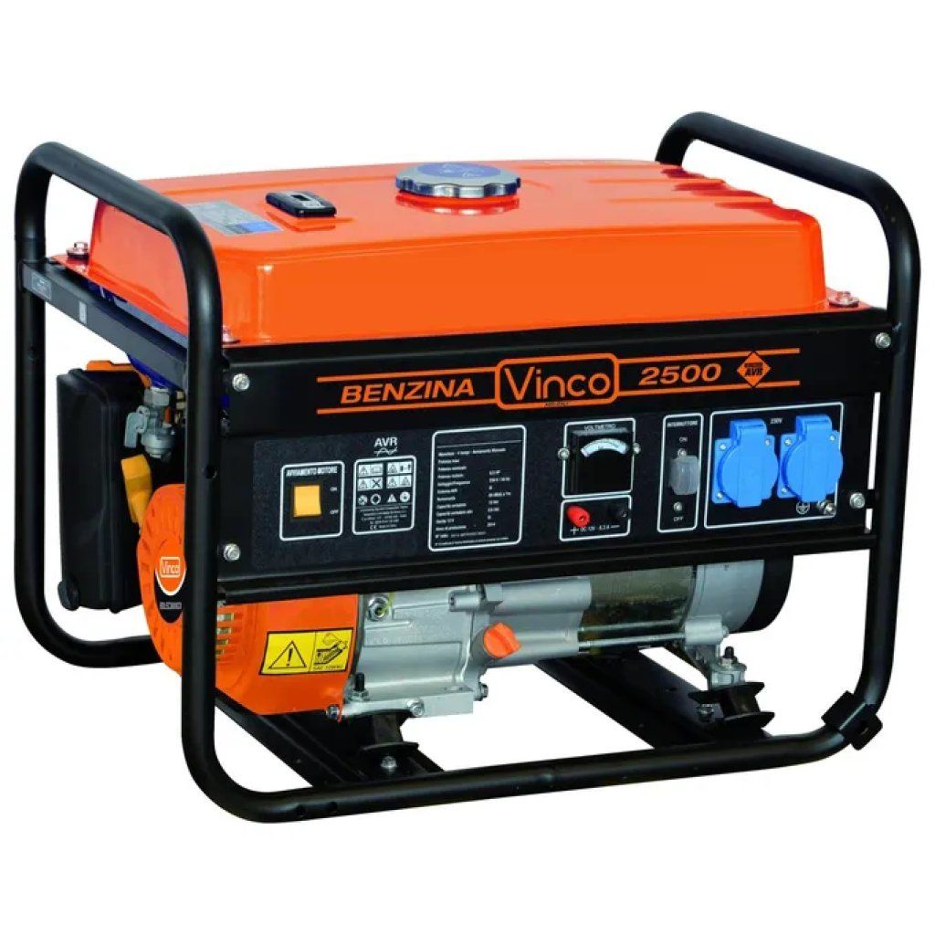 Vinco 60128 Gruppo Elettrogeno a Benzina 2000 W