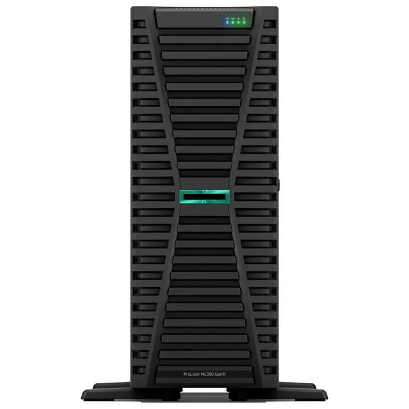 HPE P85583-425 ProLiant ML350 Gen11 Server Tower 4U 1 x Xeon Silver 4510 2.4 GHz 64 GB DDR5 8 SFF NVMe