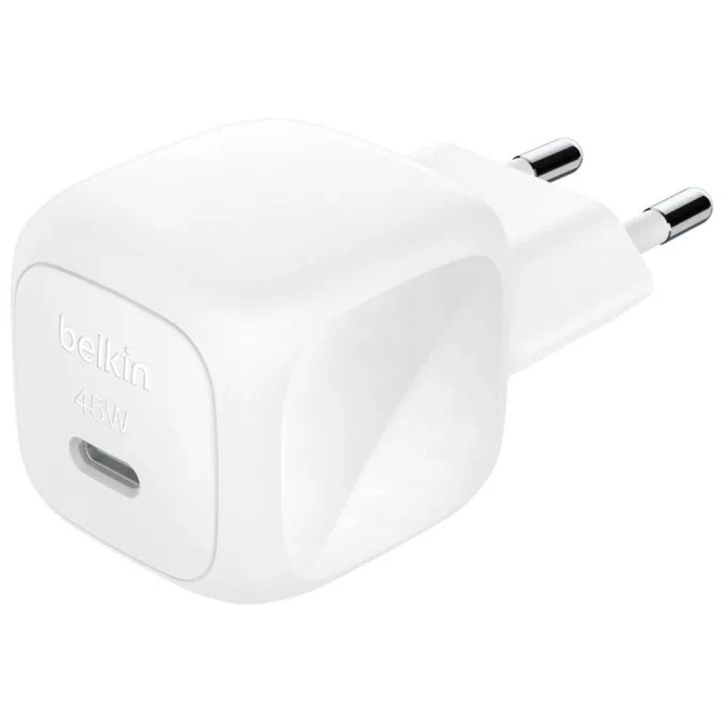 Belkin BoostCharge Caricabatteria USB-C 45W Bianco