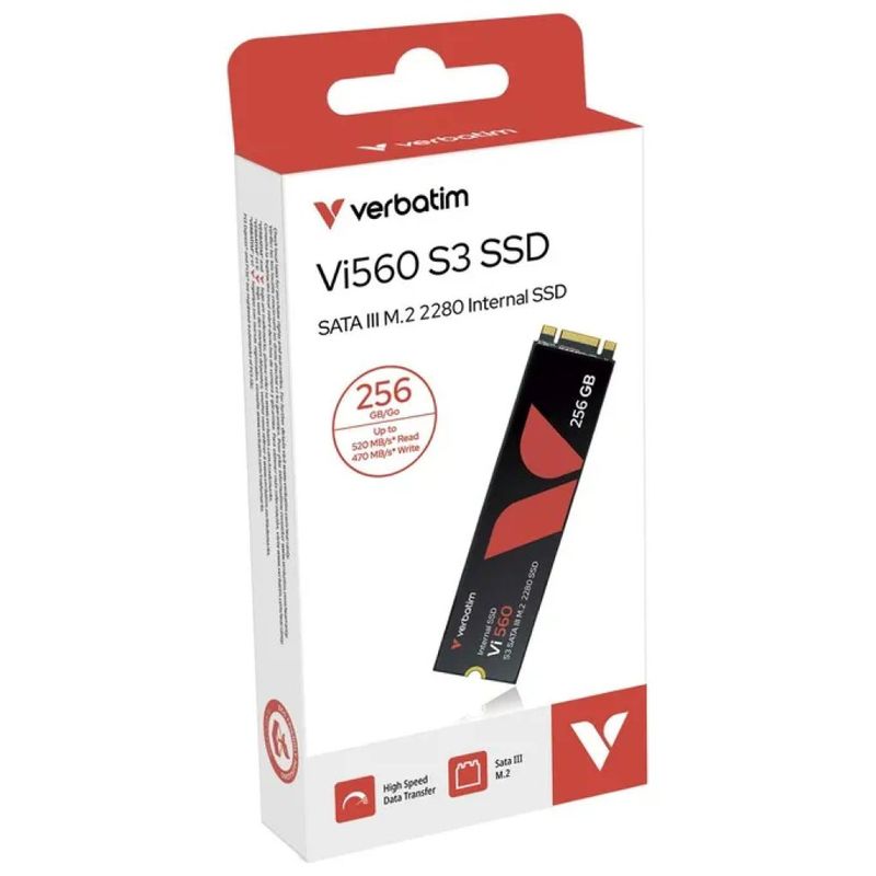 Verbatim Vi560 S3 SSD interno M.2 SATA III 256 GB