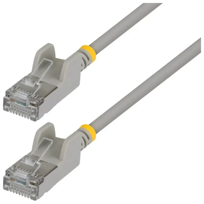 STARTECH Cavo Ethernet StarTech Cat6A Ultra Slim 1,5 m Grigio