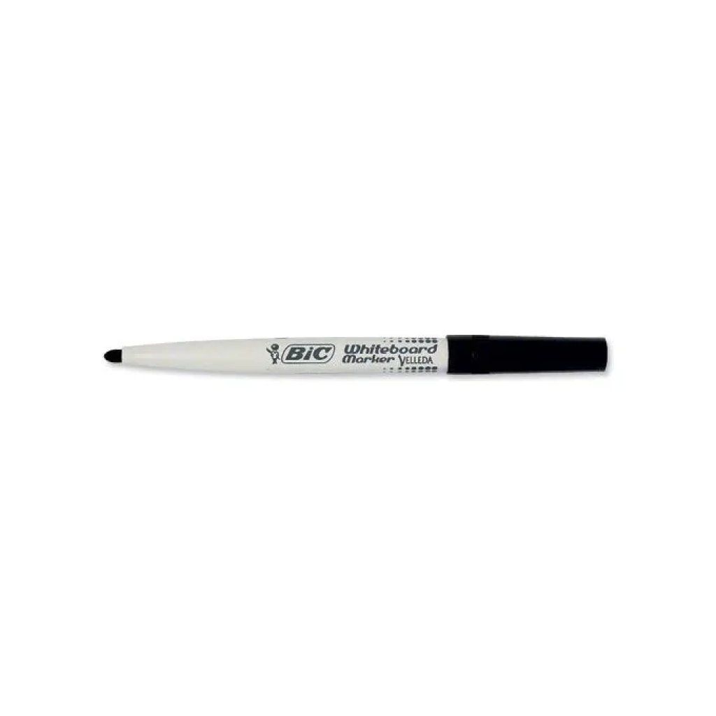 BIC 1741 Marker per Lavagna Bianca Nero, Tratto 1,4 mm, Confezione da 12 BIC 1741 Marker per Lavagna Bianca Nero, Tratto 1,4 mm, Confezione da 12