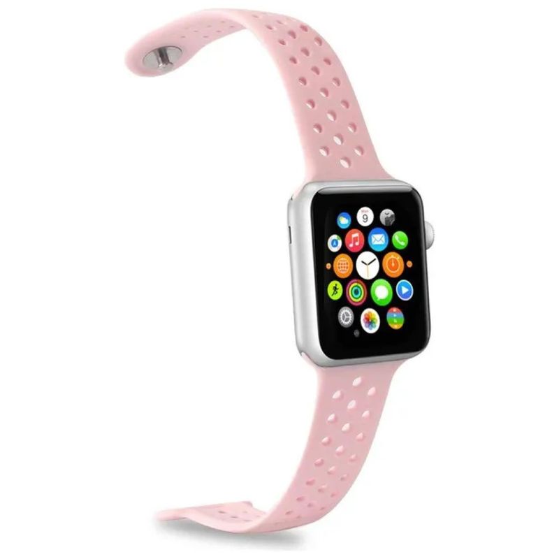 Celly WATCHBANDPK – Cinturino rosa in silicone per Apple Watch 42/44 mm Celly WATCHBANDPK – Cinturino rosa in silicone per Apple Watch 42/44 mm