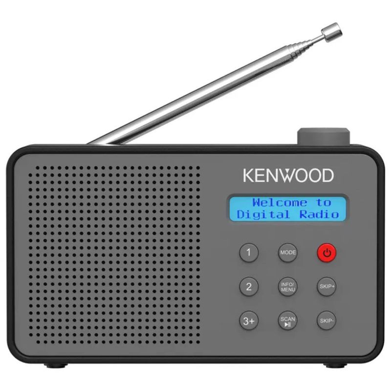 Kenwood CR-M25DAB-B Radiosveglia DAB+ Bluetooth 5.3 Nera