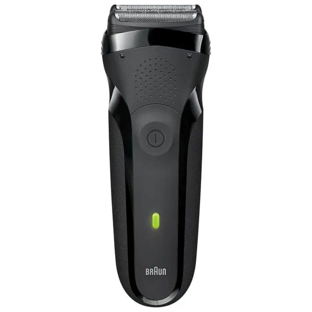 Braun Series 3 300s Rasoio Elettrico Uomo Nero e Grigio
