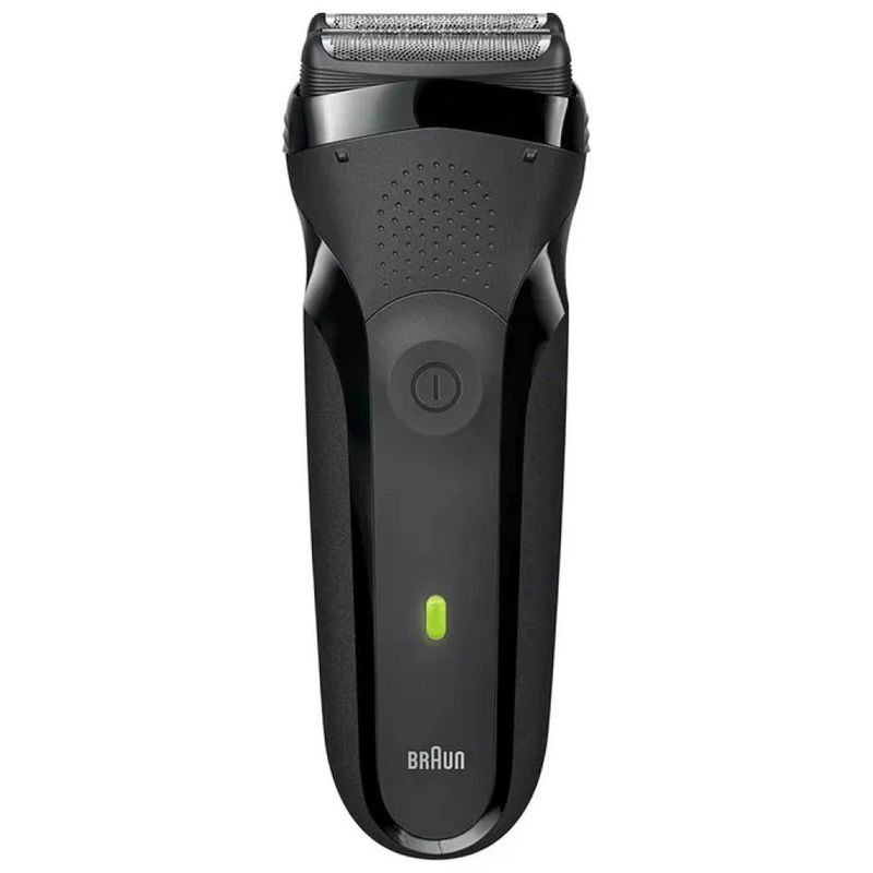 Braun Series 3 300s Rasoio Elettrico Uomo Nero e Grigio
