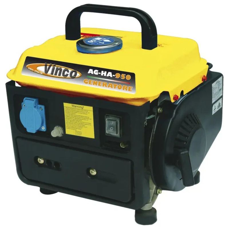 VINCO Generatore di corrente Vinco BLD1200 0,80 kW, silenziato e trasportabile