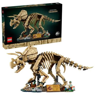 LEGO Jurassic World Fossile di Triceratopo 77985 – 1.154 Pezzi LEGO Jurassic World Fossile di Triceratopo 77985 – 1.154 Pezzi