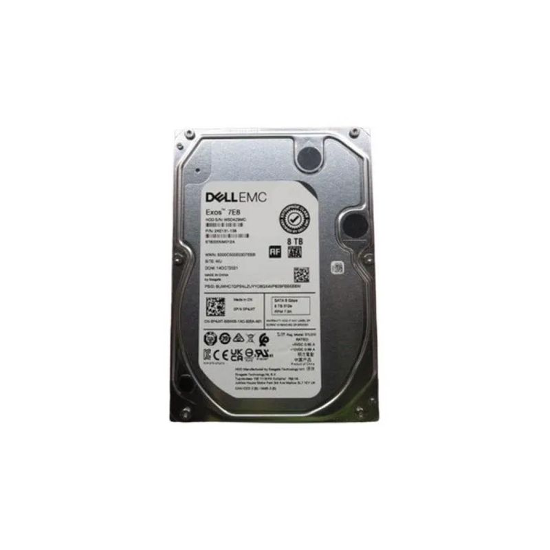 Dell disco rigido interno 8 TB SATA III 3,5″ 7200 RPM per server Dell disco rigido interno 8 TB SATA III 3,5″ 7200 RPM per server