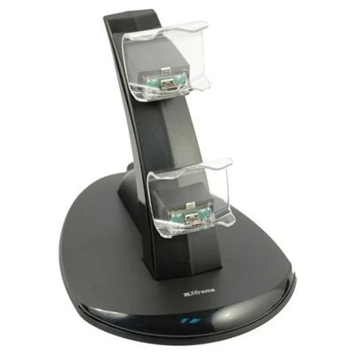 XTREME Base di Ricarica Doppia per Controller PS4 XTREME Base di Ricarica Doppia per Controller PS4