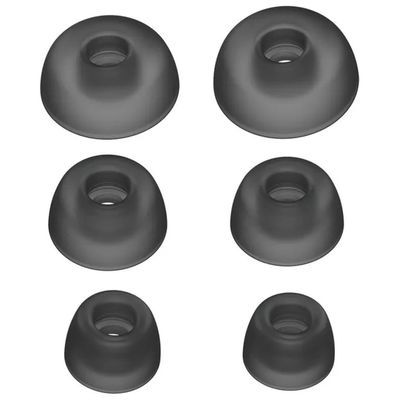 Jabra inserti auricolari in silicone per Evolve2 Buds – 3 paia, taglie S/M/L, neri Jabra inserti auricolari in silicone per Evolve2 Buds – 3 paia, taglie S/M/L, neri