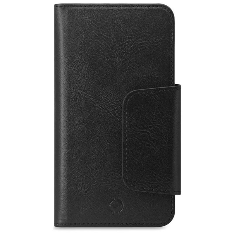 Celly Duomo XXL – Custodia Portafoglio Universale per Smartphone fino a 6,5” Nera
