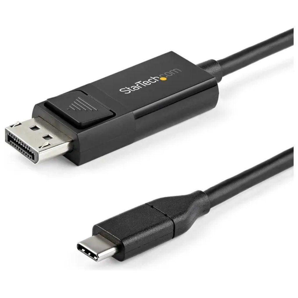 STARTECH.COM StarTech CDP2DP1MBD Cavo USB-C a DisplayPort 1.2, 1 m, bidirezionale STARTECH.COM StarTech CDP2DP1MBD Cavo USB-C a DisplayPort 1.2, 1 m, bidirezionale