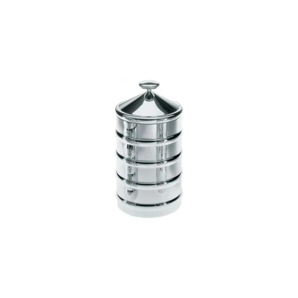 Alessi Kalisto CB03 Barattolo Rotondo in Acciaio Inox, 1,14 L Alessi Kalisto CB03 Barattolo Rotondo in Acciaio Inox, 1,14 L