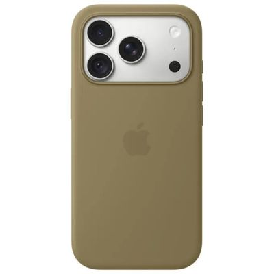 Apple Custodia MagSafe in silicone per iPhone 18 Pro – Oliva