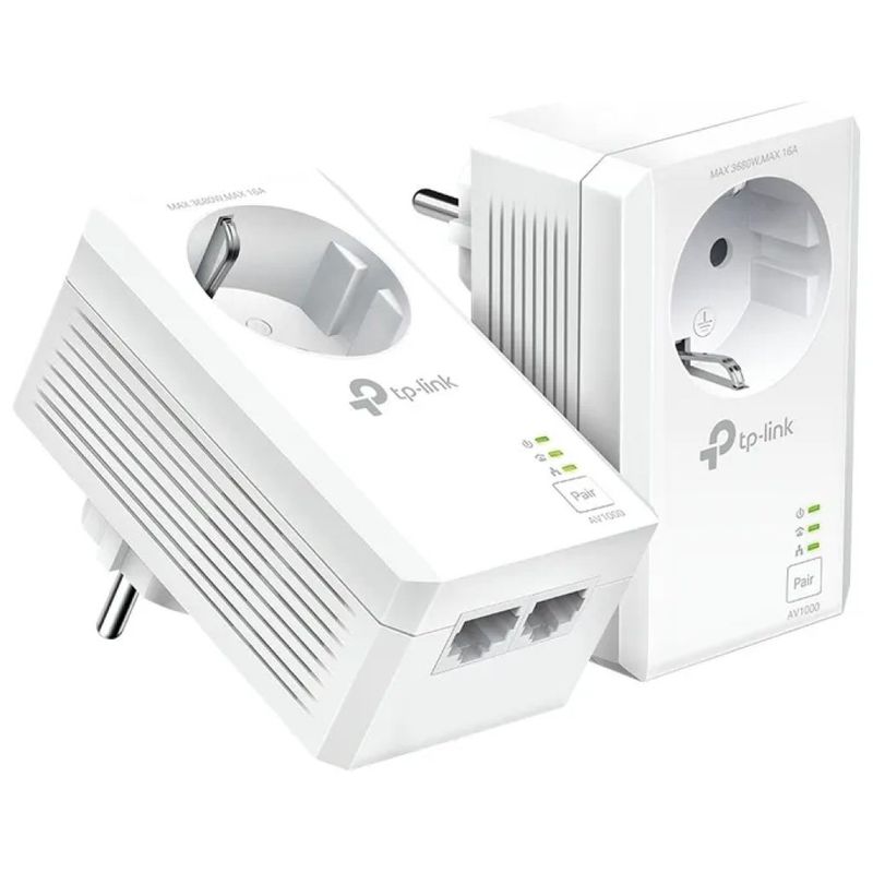 TP-Link TL-PA7027P KIT Powerline AV1000 con 2 porte Gigabit