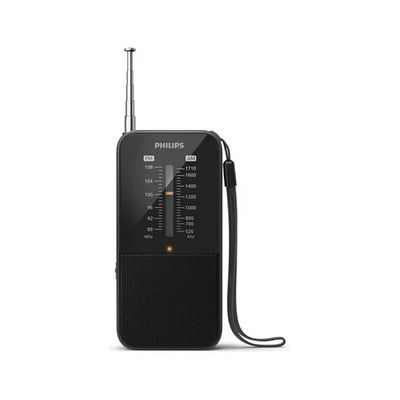 Philips TAR1509/00 Radio Portatile AM/FM Nera Philips TAR1509/00 Radio Portatile AM/FM Nera