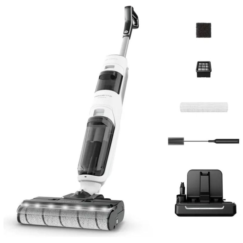 Rowenta X-Clean 5 Pro GZ5436E0 Aspirapolvere Lavapavimenti 2 in 1