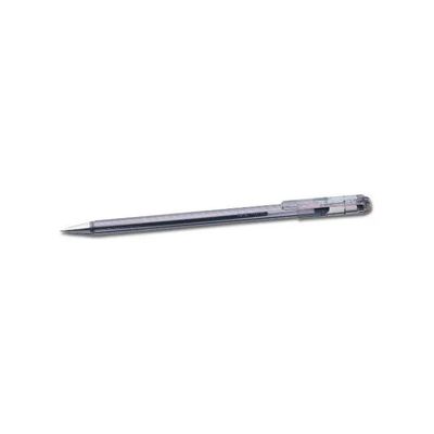 Pentel Superb – Confezione da 12 penne a sfera nere, punta 0,7 mm
