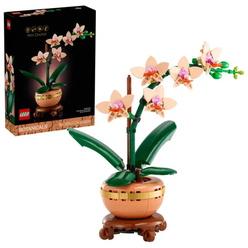 LEGO Botanicals Mini-Orchidea 10343 – Set floreale da 274 pezzi LEGO Botanicals Mini-Orchidea 10343 – Set floreale da 274 pezzi