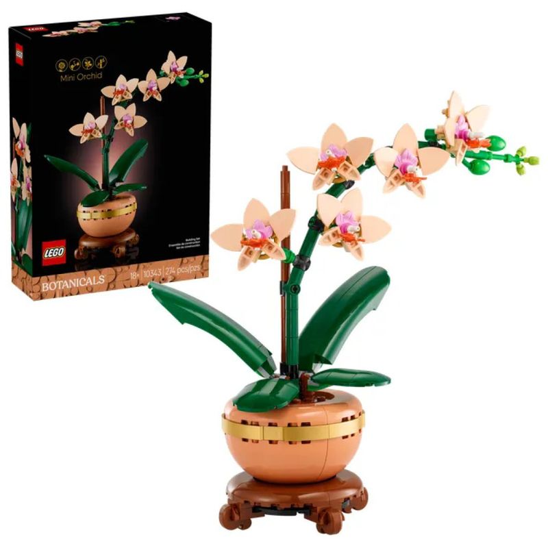 LEGO Botanicals Mini-Orchidea 10343 – Set floreale da 274 pezzi LEGO Botanicals Mini-Orchidea 10343 – Set floreale da 274 pezzi
