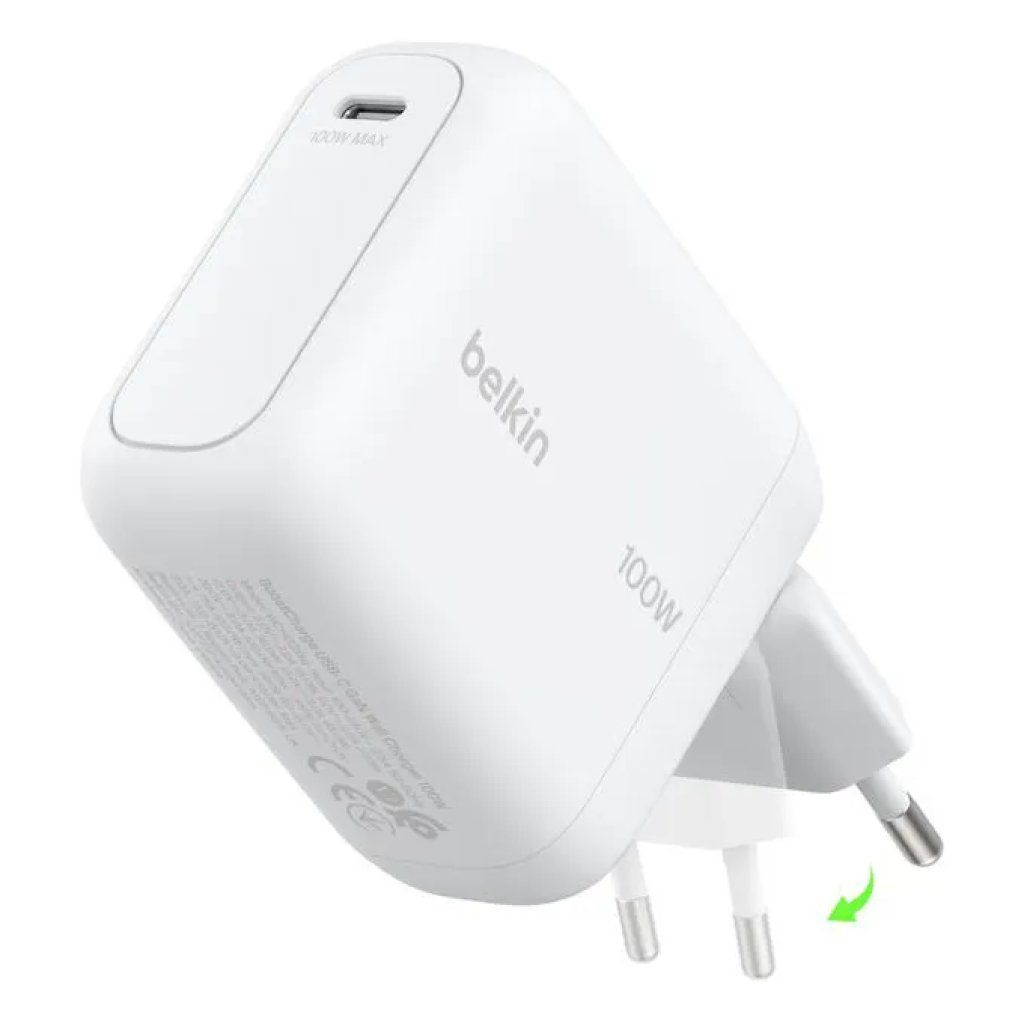 Belkin BOOST↑CHARGE Caricatore GaN USB-C 100 W Bianco