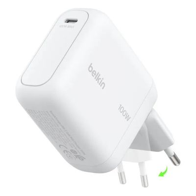 Belkin BOOST↑CHARGE Caricatore GaN USB-C 100 W Bianco