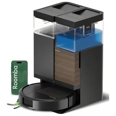 IRobot Roomba Plus 575 Combo Robot Aspirapolvere e Lavapavimenti con LiDAR