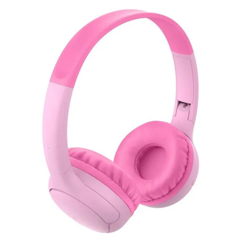 Belkin SoundForm Mini 2 – Cuffie Bluetooth on-ear per bambini, rosa