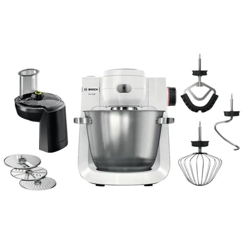 BOSCH Robot da cucina Bosch Serie 6 MUMS6EW13D, 1600 W, 5,5 L, bianco