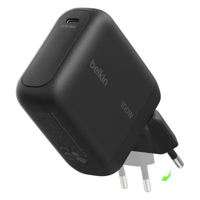 Belkin BoostCharge WCH025KQBK Caricatore USB-C GaN 100 W Nero