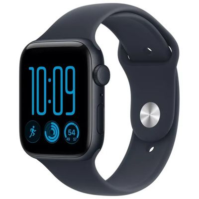 Apple Watch SE 3 GPS 44 mm in alluminio blu notte con cinturino Sport M-L Apple Watch SE 3 GPS 44 mm in alluminio blu notte con cinturino Sport M-L