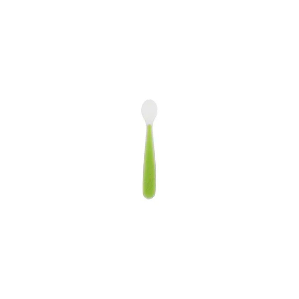 Chicco Cucchiaio Morbido in Silicone Verde 6m+ Chicco Cucchiaio Morbido in Silicone Verde 6m+
