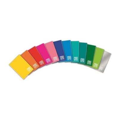 Blasetti One Color, set da 10 quaderni A5 Maxi a quadretti
