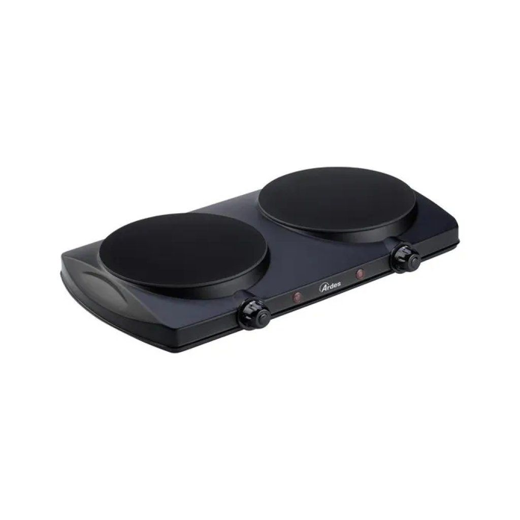 Ardes Fasto Duo ARFOCE02 Fornello Elettrico in Vetroceramica, 2 Zone a Infrarossi, 2500 W, Nero Ardes Fasto Duo ARFOCE02 Fornello Elettrico in Vetroceramica, 2 Zone a Infrarossi, 2500 W, Nero