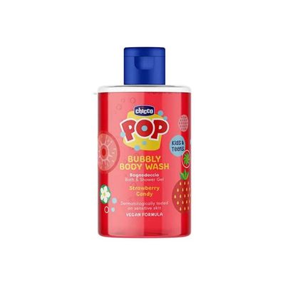 Chicco POP Scrub Corpo Fragola e Semi di Kiwi, 150 ml Chicco POP Scrub Corpo Fragola e Semi di Kiwi, 150 ml